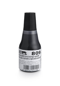 Tinta secado rapido 809 Negra 25ml.